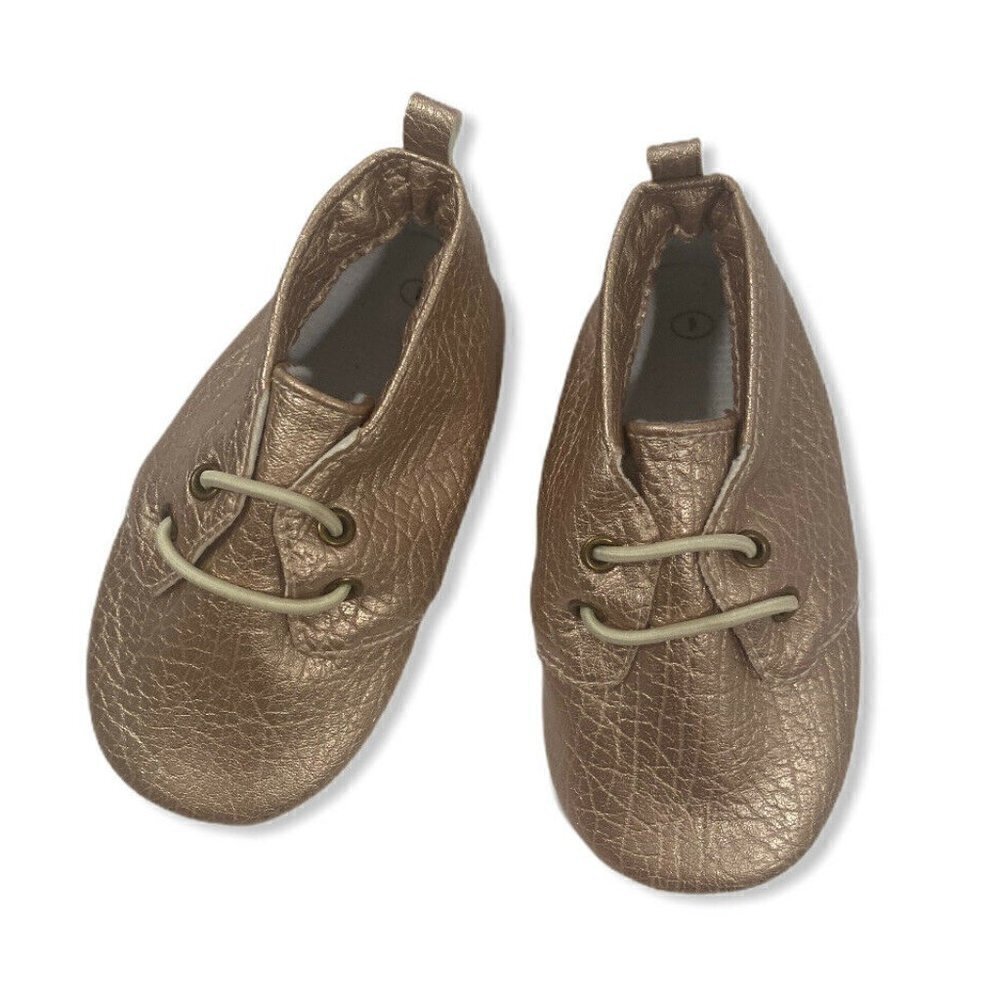 Sweet N Swag Moccasins Size 4 (1-1.5 Years) - Picture 3 of 7